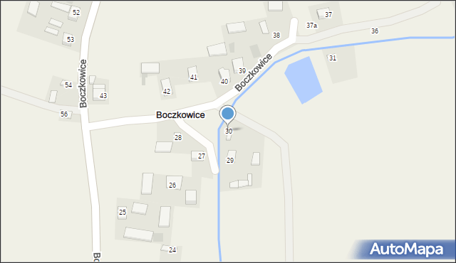 Boczkowice, Boczkowice, 30, mapa Boczkowice