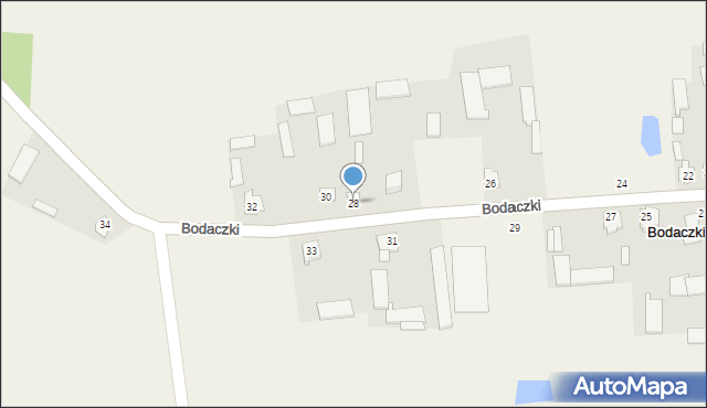 Bodaczki, Bodaczki, 28, mapa Bodaczki