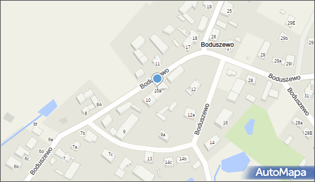 Boduszewo, Boduszewo, 10a, mapa Boduszewo