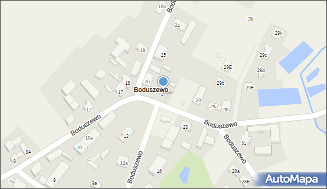 Boduszewo, Boduszewo, 27, mapa Boduszewo