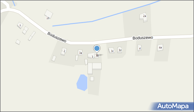 Boduszewo, Boduszewo, 3B, mapa Boduszewo