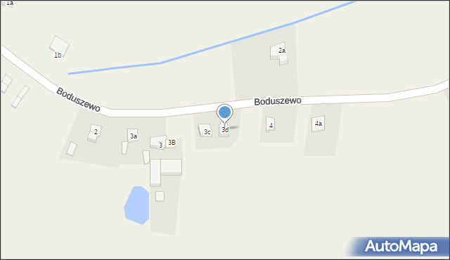 Boduszewo, Boduszewo, 3d, mapa Boduszewo
