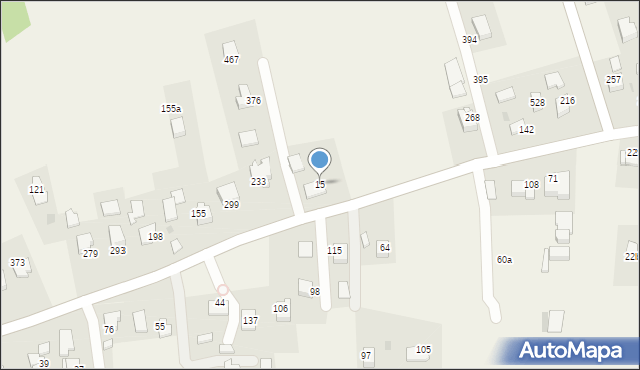 Bodzanów, Bodzanów, 15, mapa Bodzanów