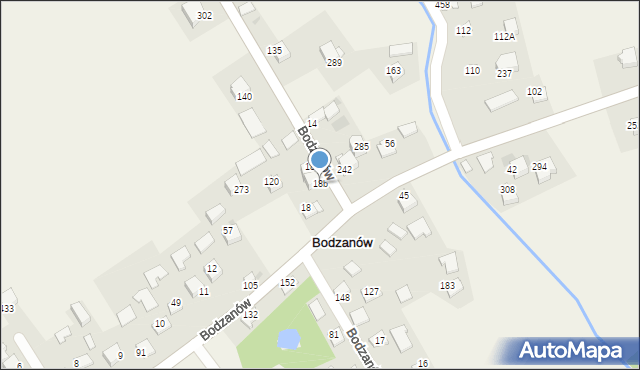 Bodzanów, Bodzanów, 18b, mapa Bodzanów