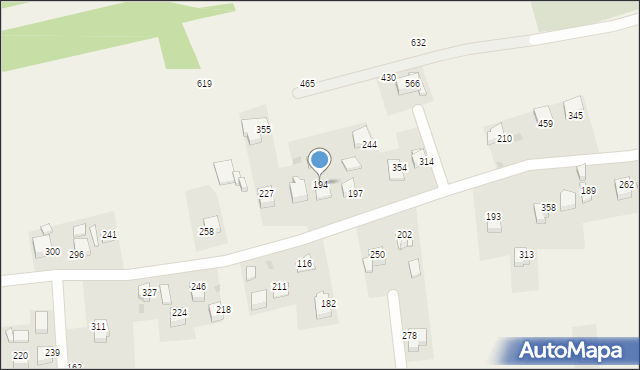 Bodzanów, Bodzanów, 194, mapa Bodzanów