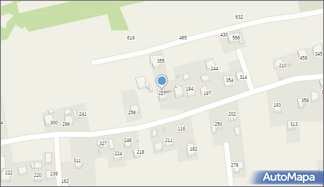 Bodzanów, Bodzanów, 227, mapa Bodzanów