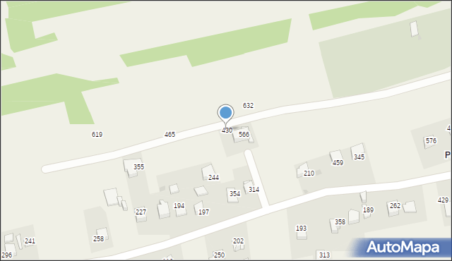 Bodzanów, Bodzanów, 430, mapa Bodzanów