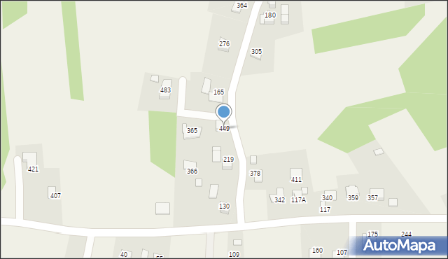 Bodzanów, Bodzanów, 449, mapa Bodzanów