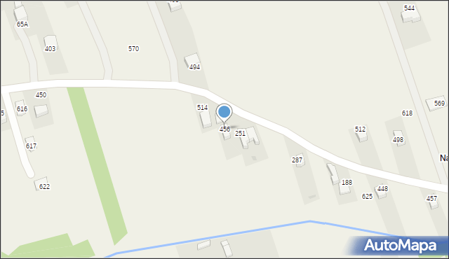 Bodzanów, Bodzanów, 456, mapa Bodzanów