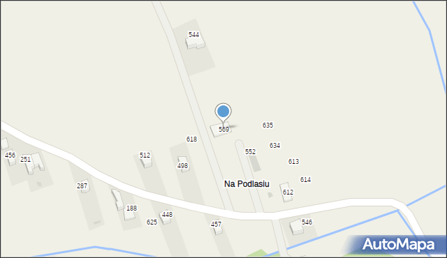 Bodzanów, Bodzanów, 569, mapa Bodzanów