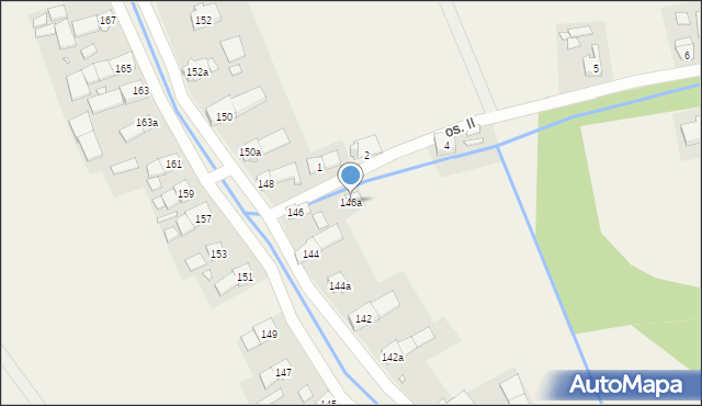 Bodzanów, Bodzanów, 146a, mapa Bodzanów