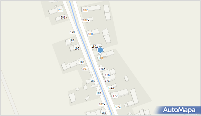 Bodzanów, Bodzanów, 178, mapa Bodzanów