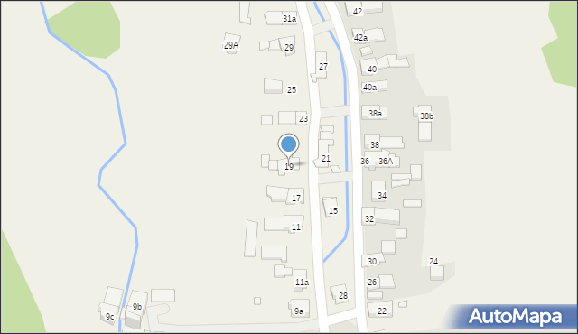 Bodzanów, Bodzanów, 19, mapa Bodzanów