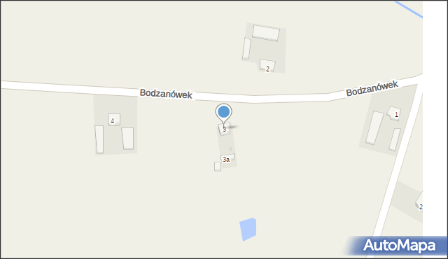 Bodzanówek, Bodzanówek, 3, mapa Bodzanówek