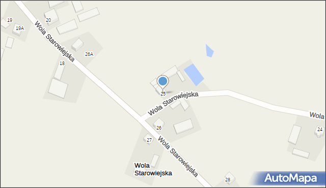 Bodzew, Bodzew, 25, mapa Bodzew