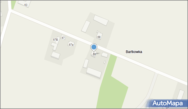 Bodziejowice, Bodziejowice, 69, mapa Bodziejowice