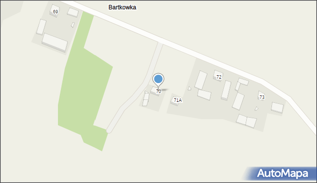 Bodziejowice, Bodziejowice, 70, mapa Bodziejowice