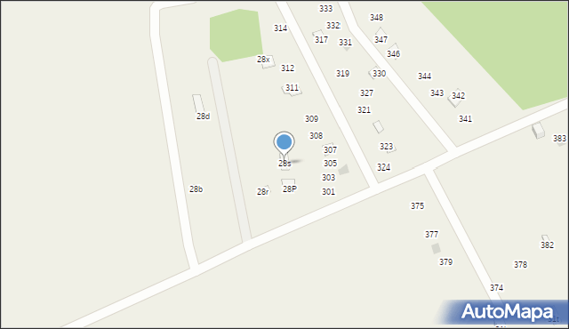 Bogaczewo, Bogaczewo, 28s, mapa Bogaczewo