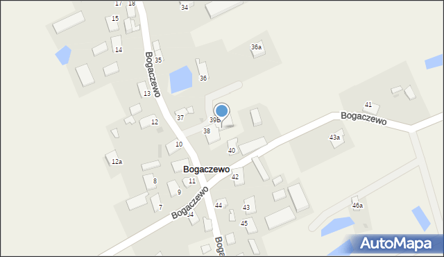 Bogaczewo, Bogaczewo, 39a, mapa Bogaczewo