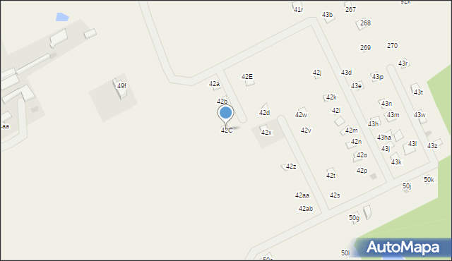 Bogaczewo, Bogaczewo, 42C, mapa Bogaczewo