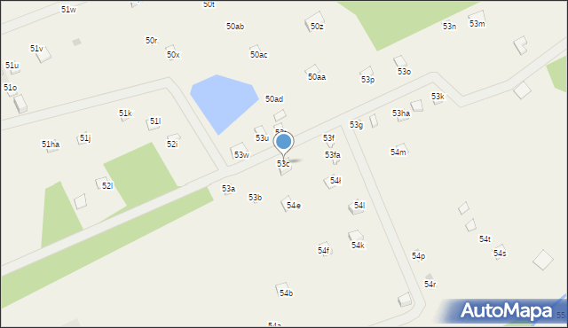 Bogaczewo, Bogaczewo, 53c, mapa Bogaczewo