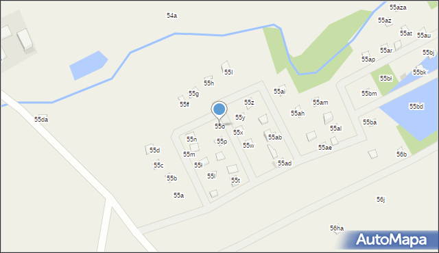 Bogaczewo, Bogaczewo, 55o, mapa Bogaczewo