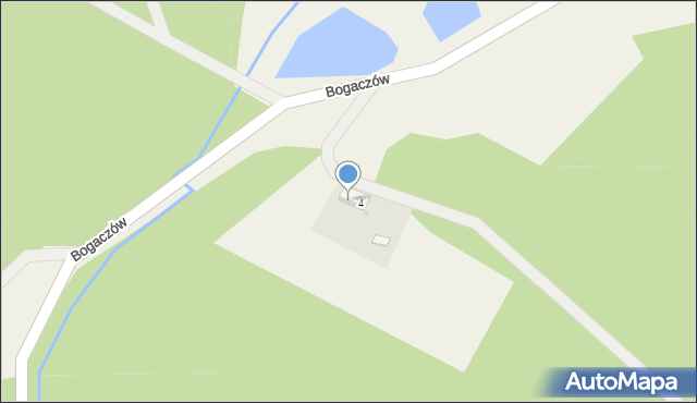 Bogaczów, Bogaczów, 4a, mapa Bogaczów