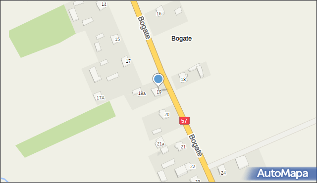 Bogate, Bogate, 19, mapa Bogate