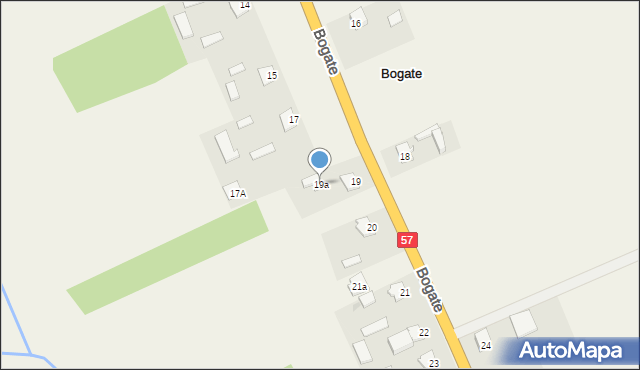 Bogate, Bogate, 19a, mapa Bogate