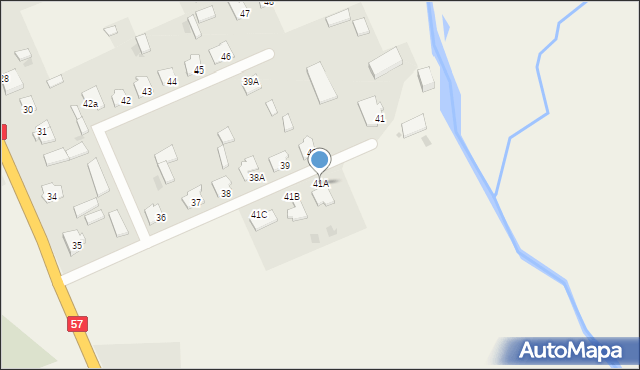 Bogate, Bogate, 41A, mapa Bogate