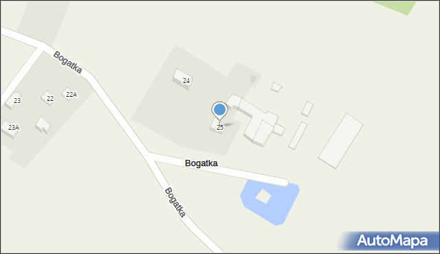 Bogatka, Bogatka, 25, mapa Bogatka