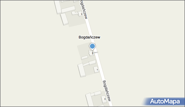 Bogdańczew, Bogdańczew, 8, mapa Bogdańczew