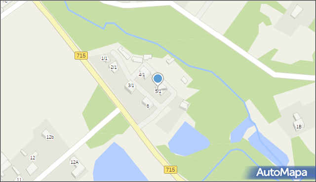 Bogdanka, Bogdanka, 5/1, mapa Bogdanka