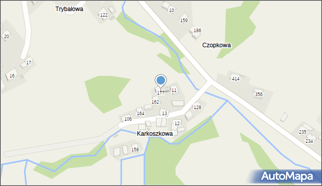 Bogdanówka, Bogdanówka, 177, mapa Bogdanówka