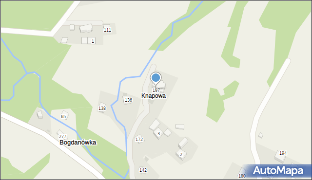 Bogdanówka, Bogdanówka, 197, mapa Bogdanówka