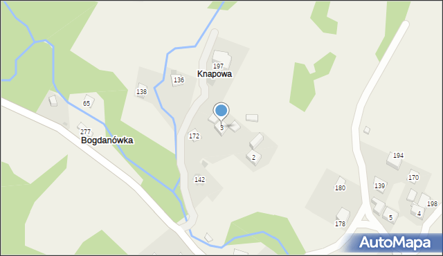 Bogdanówka, Bogdanówka, 3, mapa Bogdanówka