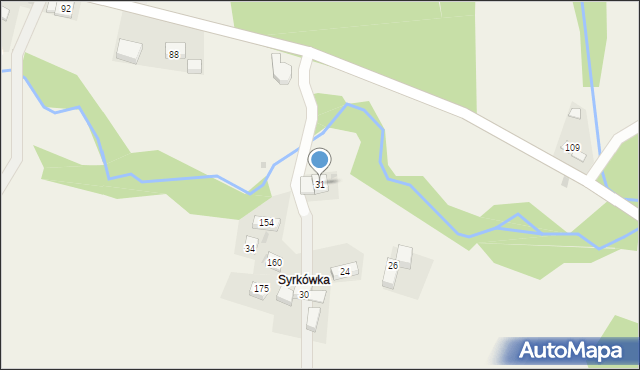 Bogdanówka, Bogdanówka, 31, mapa Bogdanówka