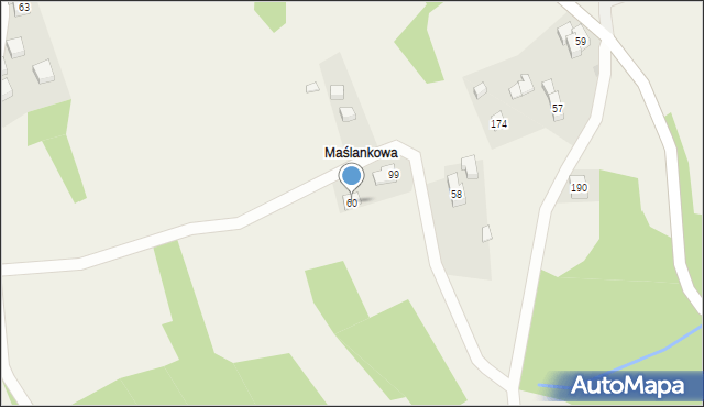 Bogdanówka, Bogdanówka, 60, mapa Bogdanówka