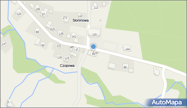 Bogdanówka, Bogdanówka, 92, mapa Bogdanówka