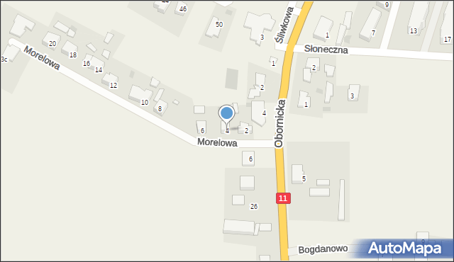 Bogdanowo, Bogdanowo, 17, mapa Bogdanowo