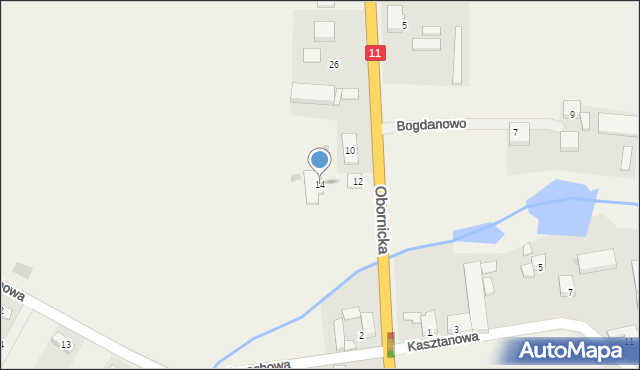 Bogdanowo, Bogdanowo, 29a, mapa Bogdanowo