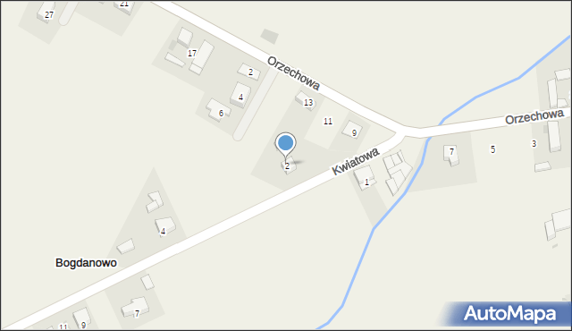 Bogdanowo, Bogdanowo, 69, mapa Bogdanowo