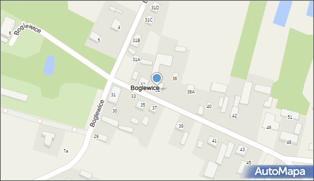 Boglewice, Boglewice, 34, mapa Boglewice