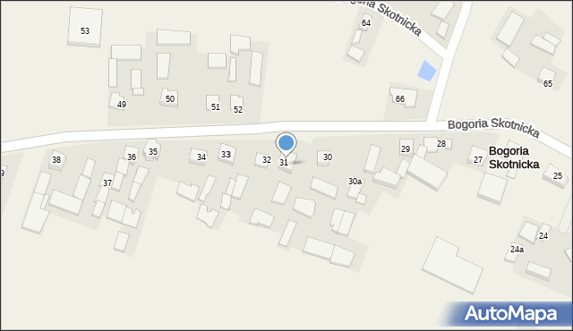 Bogoria Skotnicka, Bogoria Skotnicka, 32a, mapa Bogoria Skotnicka