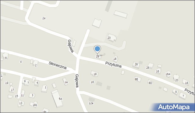 Boguchwała, Boczna Techniczna, 19, mapa Boguchwała