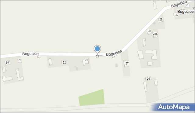 Bogucice, Bogucice, 24, mapa Bogucice