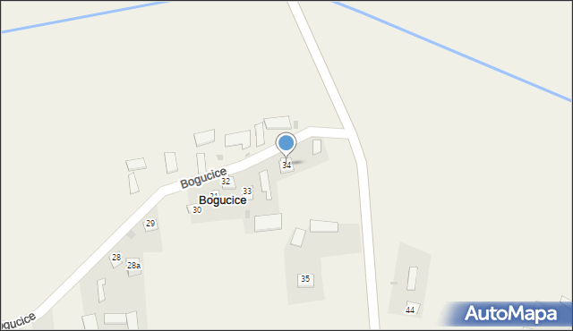 Bogucice, Bogucice, 34, mapa Bogucice