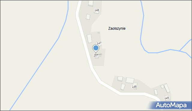 Bogucice, Bogucice, 207, mapa Bogucice