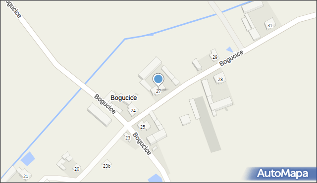 Bogucice, Bogucice, 27, mapa Bogucice