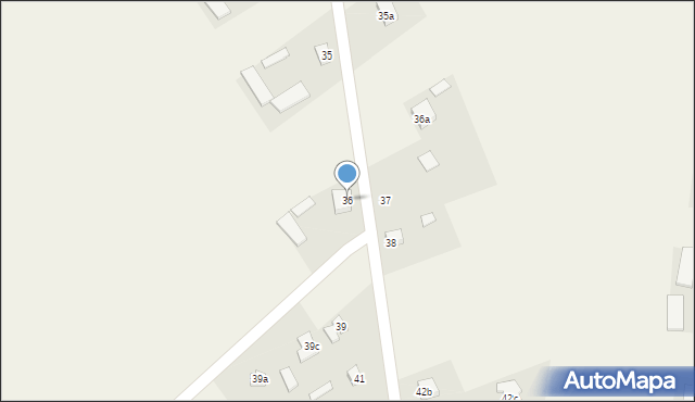 Bogucin, Bogucin, 36, mapa Bogucin